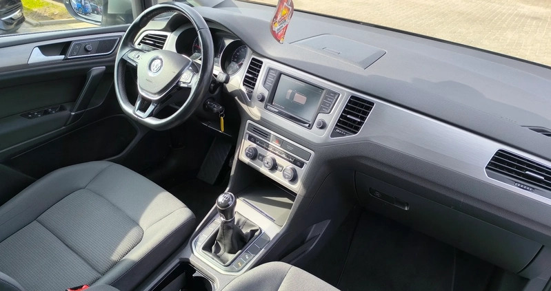 Volkswagen Golf Sportsvan cena 44900 przebieg: 156000, rok produkcji 2015 z Dziwnów małe 254